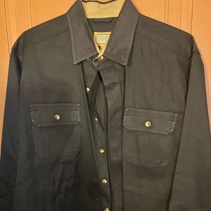 Fourcast workwear xl long sleeve dress shirt button up